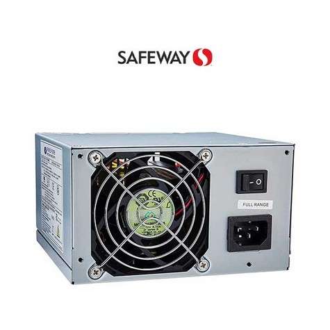 SAFE WAY 500W ATX 500Watt SILVER POWER SUPPLY