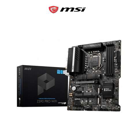 MSI Z590 Pro Wi-Fi Intel 11th Gen DDR4 Motherboard best price in