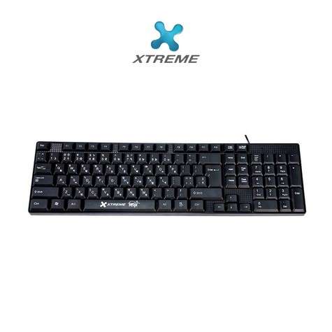 XTREME KB-6109 STANDARD USB Wired Pro Waterproof Keyboard