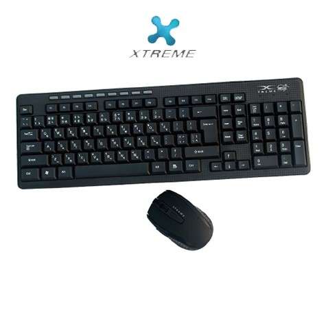XTREME KM6X-013 COMBO USB Dongle Wireless Keyboard and Mouse