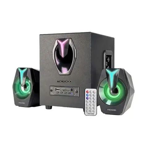 Microlab G100BT 2.1 RGB Multimedia wIRED+Bluetooth Speaker