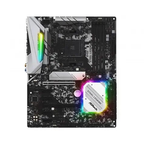 Asrock B450 Steel Legend AMD Dual Channel DDR4 Motherboard