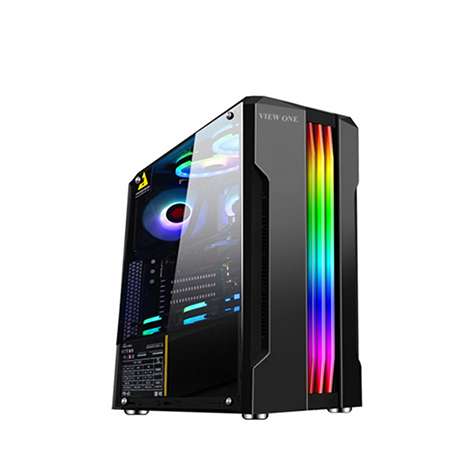 VIEW ONE GAMING V-8411 Mid Tower RGB Casing