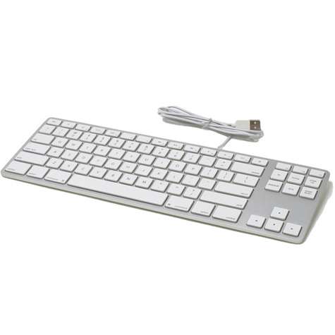 Matias Aluminum Tenkeyless Wired Mac Silver, Space Grey Keyboard price ...