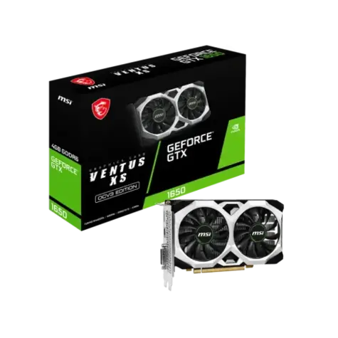 4gb Gddr5 Graphics Card Msi Geforce Gtx 1650 4gb Ddr6 MSI GeForce