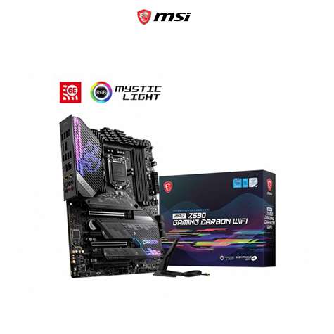 MSI MPG Z590 Gaming Carbon WiFi Intel 10th/ 11th Gen DDR4 ATX