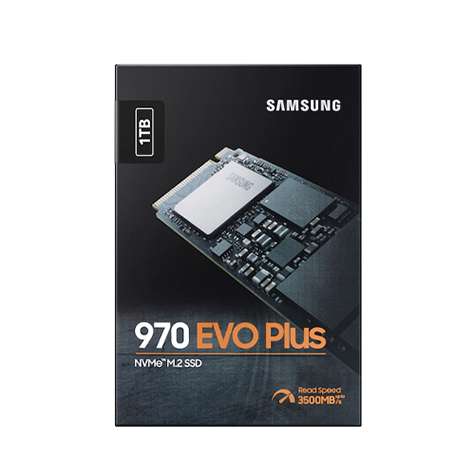 Samsung 970 EVO Plus 1TB PCIe X4 NVMe Internal SSD
